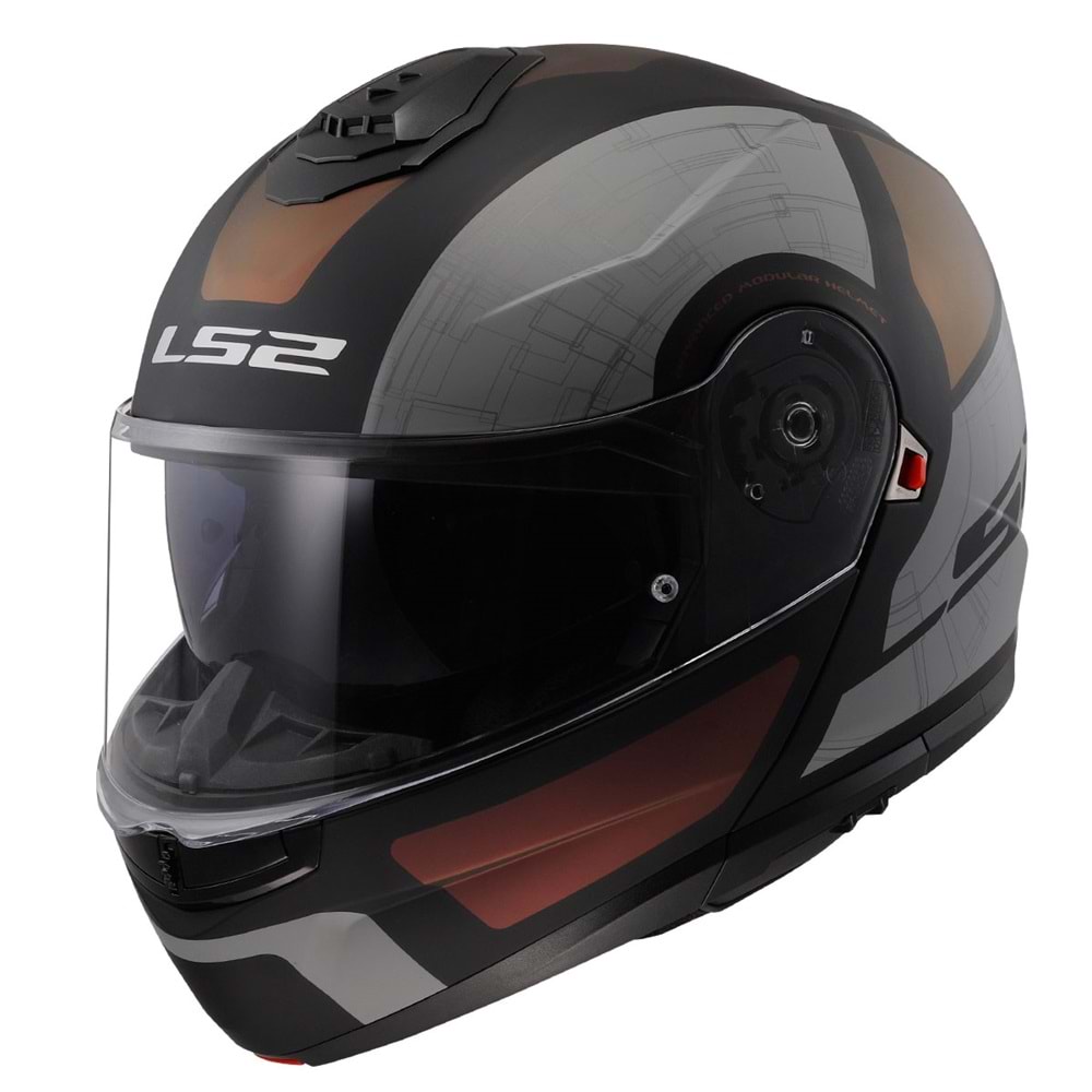 LS2 STROBE 2 ORION MAT SİYAH - MOR - L