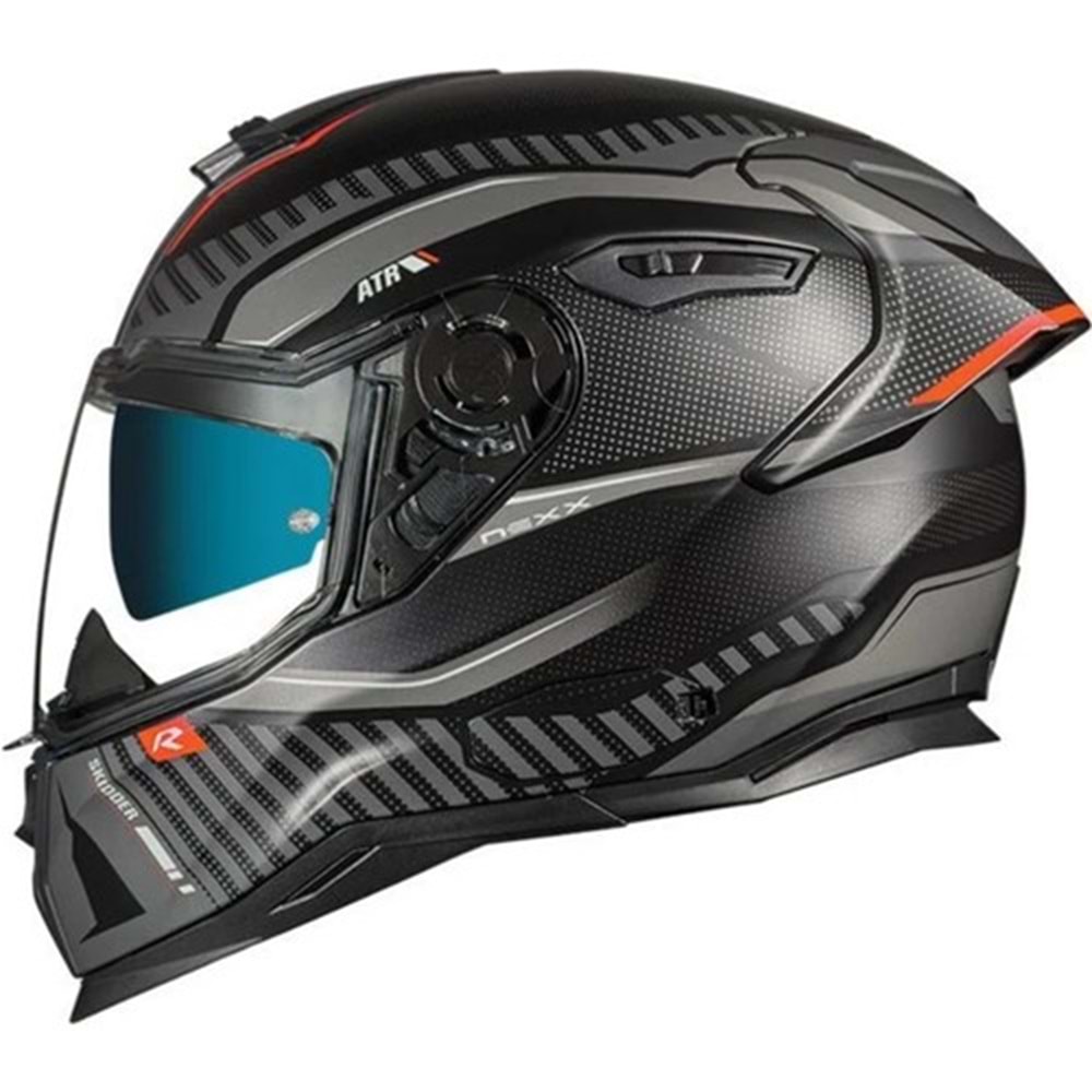 NEXX SX100R GRIDLINE MAT GRİ - SİYAH - S