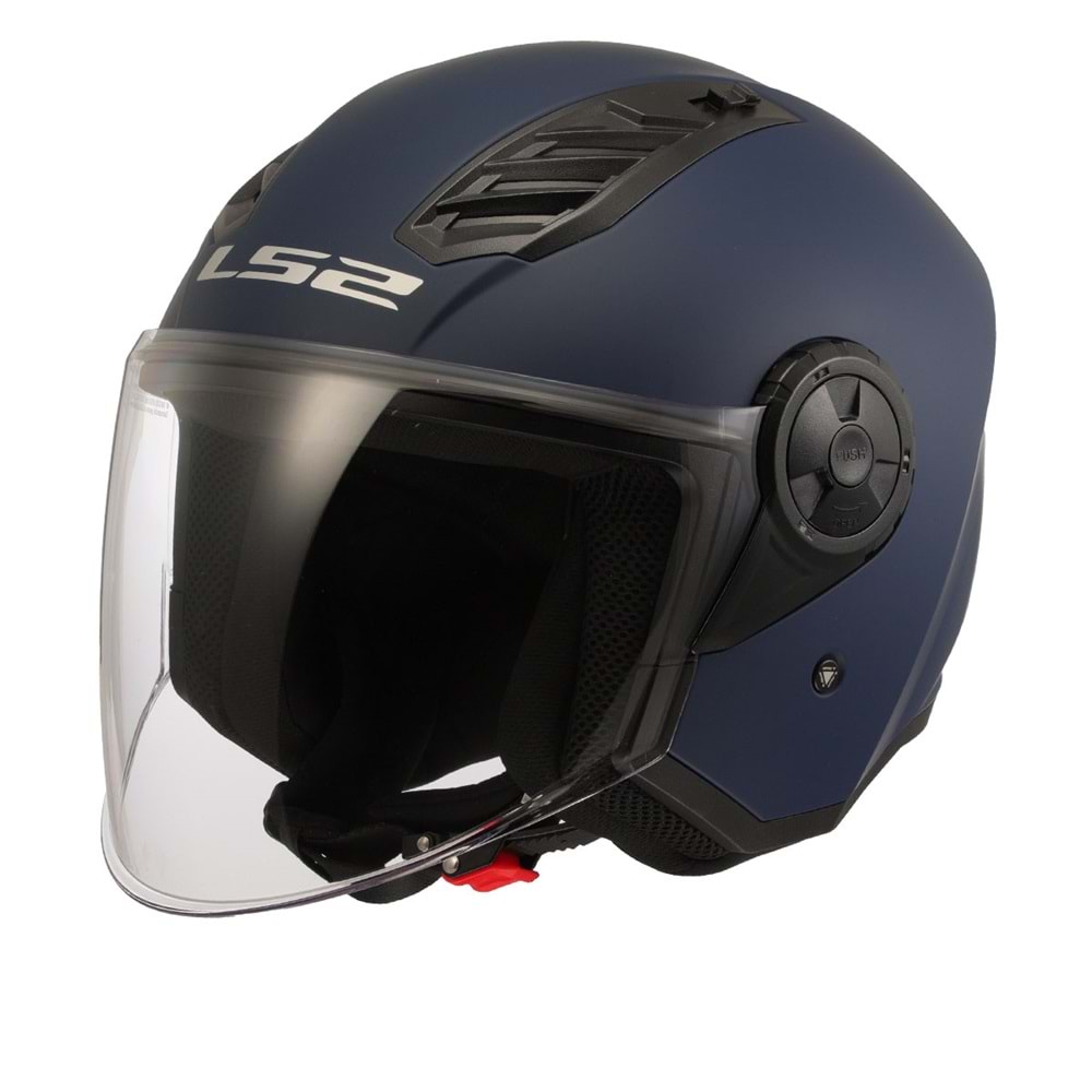 LS2 AIRFLOW 2 MAT NAVY MAVİ KASK - XL