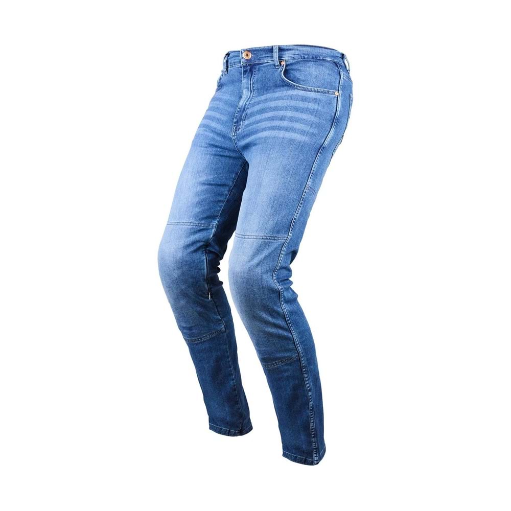 FORTE GT LUCA KORUMALI MOTOSİKLET KOT PANTOLONU MAVİ - S BEDEN - 30 - ST00422-STANDART-30