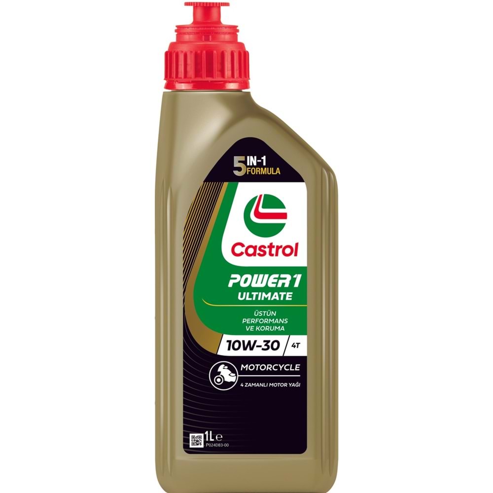 Castrol Power 1 Ultımate 4t 10W-30 1 Litre ( Üretim Yılı : 2025 )