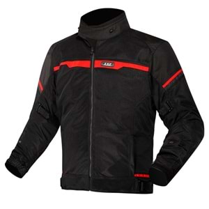 LS2 RİVA SİYAH - KIRMIZI - M