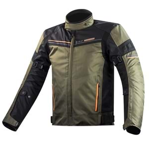 LS2 SHADOW MONT HAKİ-SİYAH-NEON TURUNCU MONT - M