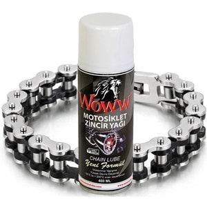 WOWW MOTOSİKLET ZİNCİR YAĞI - 400 ML