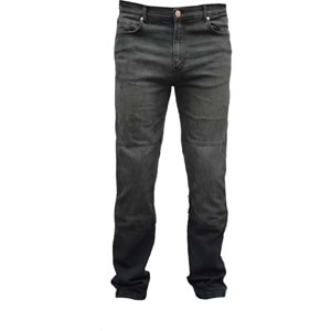 ForteGT 2001092 Spırıt Korumalı Motosiklet Kot Pantolon Siyah - STANDART - XXL - ST00423-STANDART-XXL