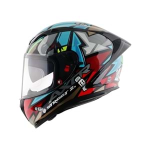 Axor Apex Streak Kask Black Red - STANDART - XL - ST00430-STANDART-XL