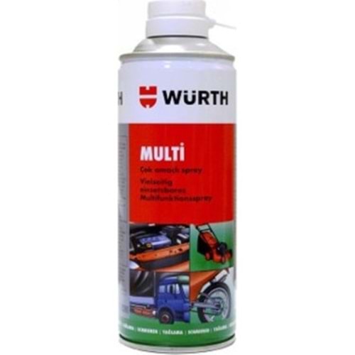 WÜRTH MULTİ ÇOK AMAÇLI SPREY (YAĞLAMA VE SIZMA ÖZELLİKLİ )