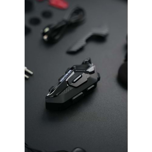 Motobros MT-X2 5.3 Kask Kulaklık Bluetooth Motosiklet Kulaklık İntercom Seti Siri ve Google Asistan-Eşleşmeli