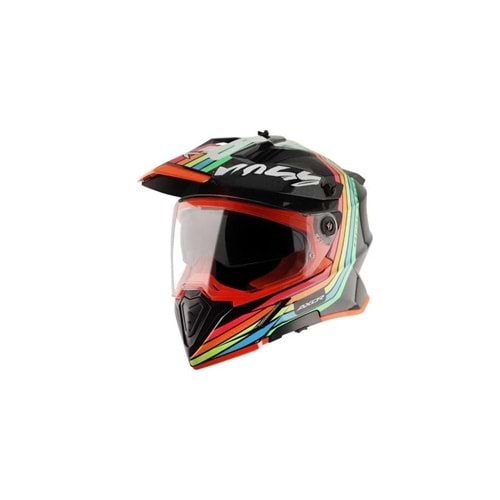 Axor X-Cross X2 Kask Dual Vısor - Dull Black Grey